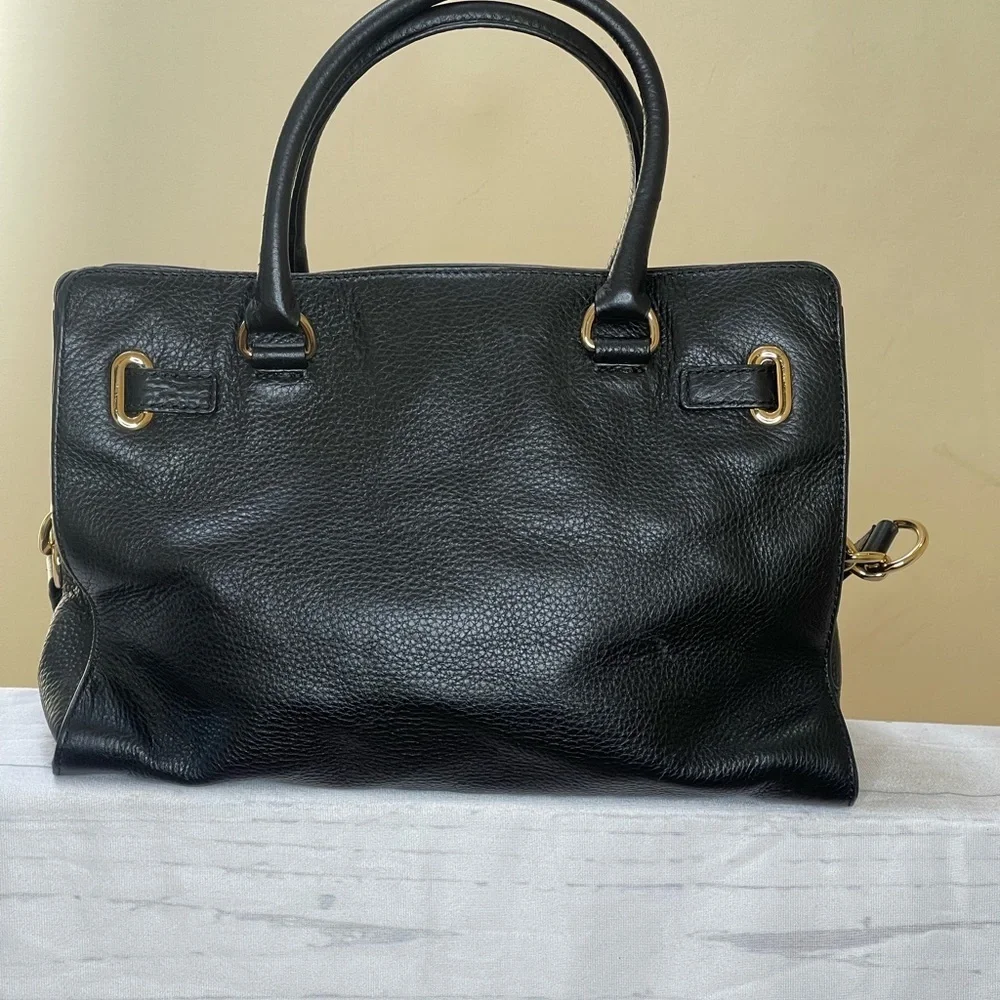 Michael Kors Chain-Leather Handle Bag